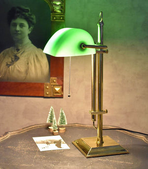 Banker Lampe Antik Bankerleuchte Retro