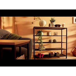Beistelltisch Lincoln Industrial Holz hell, Eiche Sonoma
