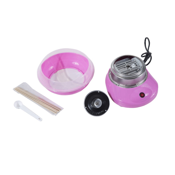 Zuckerwattemaschine einfach & schnell Rosa