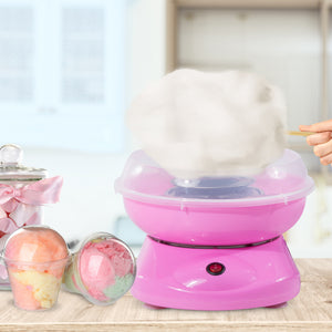 Zuckerwattemaschine einfach & schnell Rosa
