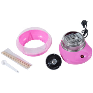 Zuckerwattemaschine einfach & schnell Rosa