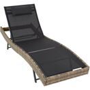 Rattan Sonnenliege Moana natur