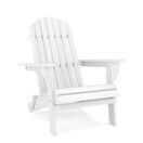 Gartenstuhl Holz ADIRONDACK weiss