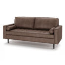 Sofa Leder OLIVER braun