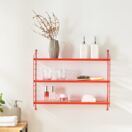 Modulares Wandregal Chicago Rot