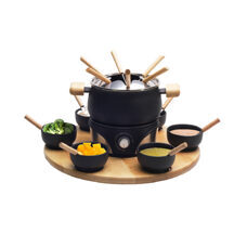 Nouvel Elektro Fleischfondue-Set "Mia" 21-teilig schwarz 1200W