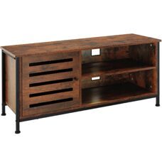 TV-Board Galway 110x41,5x50,5cm Industrial dunkelbraun