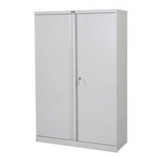 Aktenschrank Valberg 2 Türen 140x92x37cm ~ grau