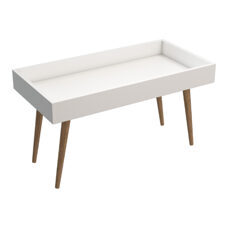 Couchtisch Ikast 50x90x45cm Weiss