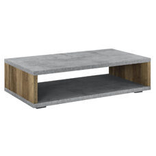 Couchtisch Palermo 100x60x30 cm Holz-/Betonoptik