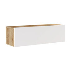 Fernsehtisch Lapinlahti 100x31.5x29.5cm Eiche rustikal/Weiss