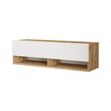 Fernsehtisch Laitila 100x31.5x29.5cm Eiche rustikal/Weiss