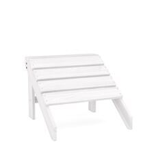 Schemel Holz ADIRONDACK weiss