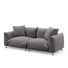 Sofa KAJA 3-Sitzer anthrazit