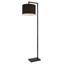 Stehlampe Düsseldorf 161cm E27 Schwarz