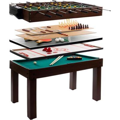 Multigame Spieltisch 9in1 Billard Hockey Tischtennis Kicker