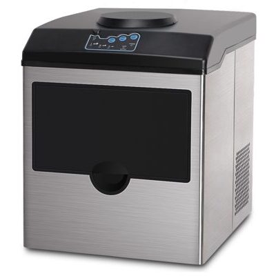 Eiswürfelmaschine silber 22 kg / 24 h