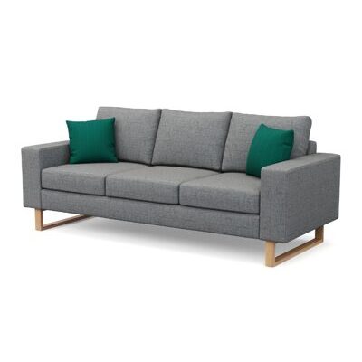 Sofa RONNY 3-Sitzer grau