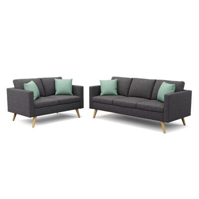 Sofa Set BLAIR anthrazit