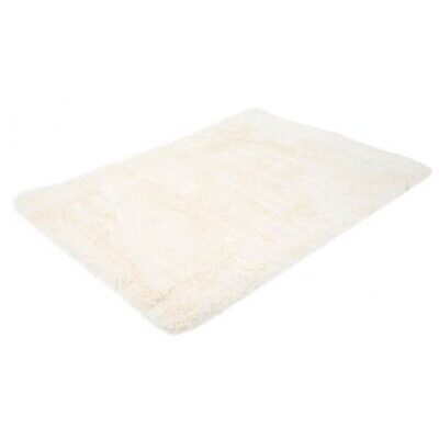 Teppich Shaggy Hochflor flauschig 230x160cm ~ creme