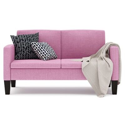 Sofa SVEN 2er pink