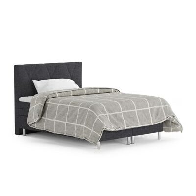 Boxspringbett TWILIGHT anthrazit 140 x 200 cm