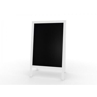 XL Kundenstopper Werbetafel 118x61cm  Kreidetafel Weiss