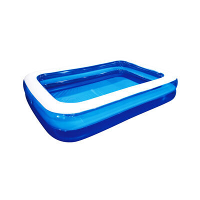 FS-STAR Familien Pool transparent-blau 262x175x51cm