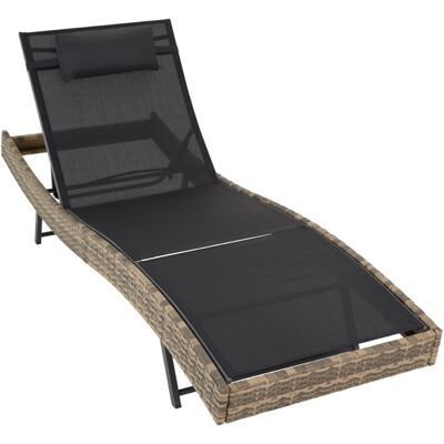 Rattan Sonnenliege Moana natur