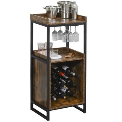 Weinregal 9 Flaschen-Weinschrank Barschrank