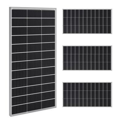 3x Solarpanel Monokristallin - 130W 18V für 12V Batterien Photovoltaik