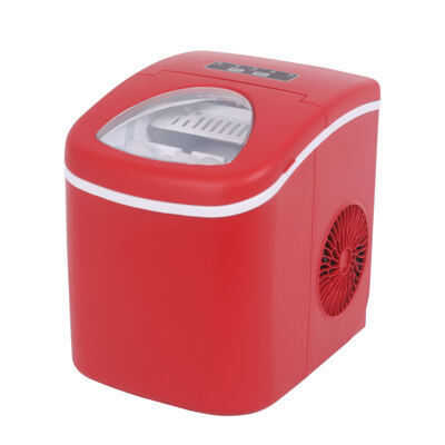 Eiswürfelmaschine rot 12 kg / 24 h / 1.2 L