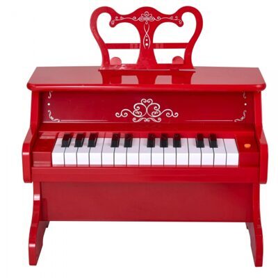 Kinder Klavier Mini Piano 25 Tasten Rot