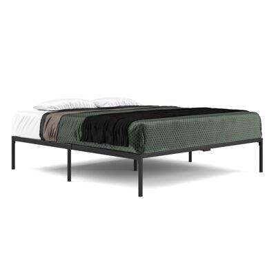 Metallbett SERENA 180 x 200 cm schwarz