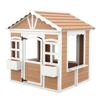 Spielhaus HOUSE Holz 123 x 106 x 125 cm