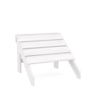 Schemel Holz ADIRONDACK weiss