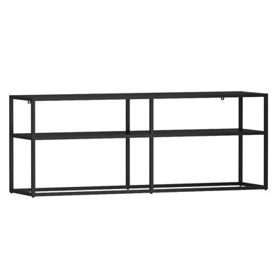 TV Möbel Metall NITE 120 x 46 cm schwarz