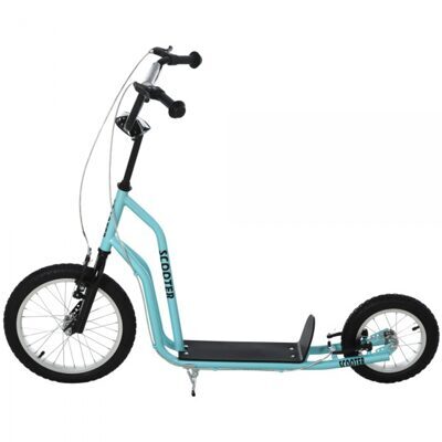 Trottinett Scooter Kickboard Kindertrotti ~ 100kg Blau