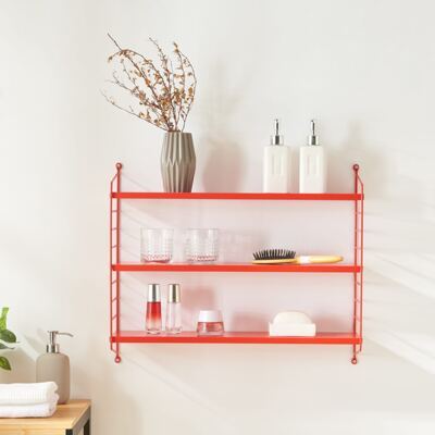 Modulares Wandregal Chicago Rot