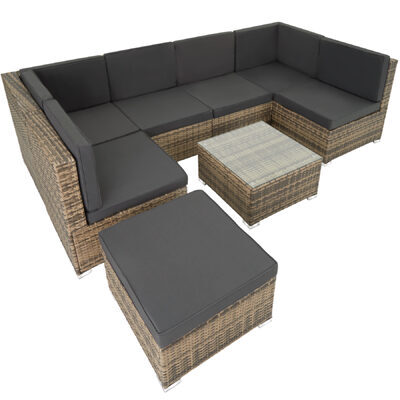 Rattan Lounge Venedig natur